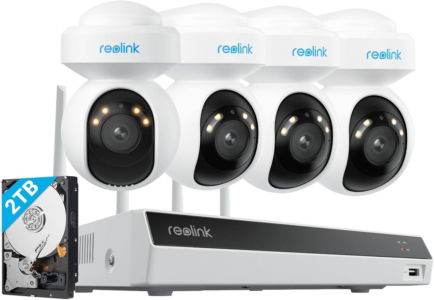 Reolink 4K Wi-Fi 6 PT Überwachungskamera Set